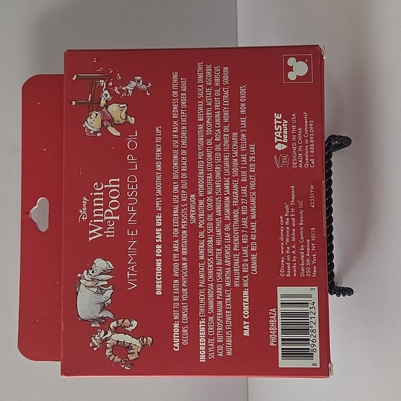 Disney Winnie the Pooh Colorful Lip Oil Collection - Picture 2 of 2
